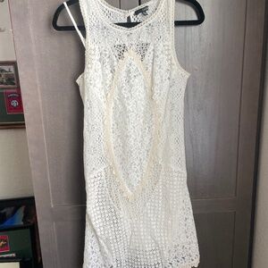 Ladakh  Crochet Dress with Nude Slip size 6